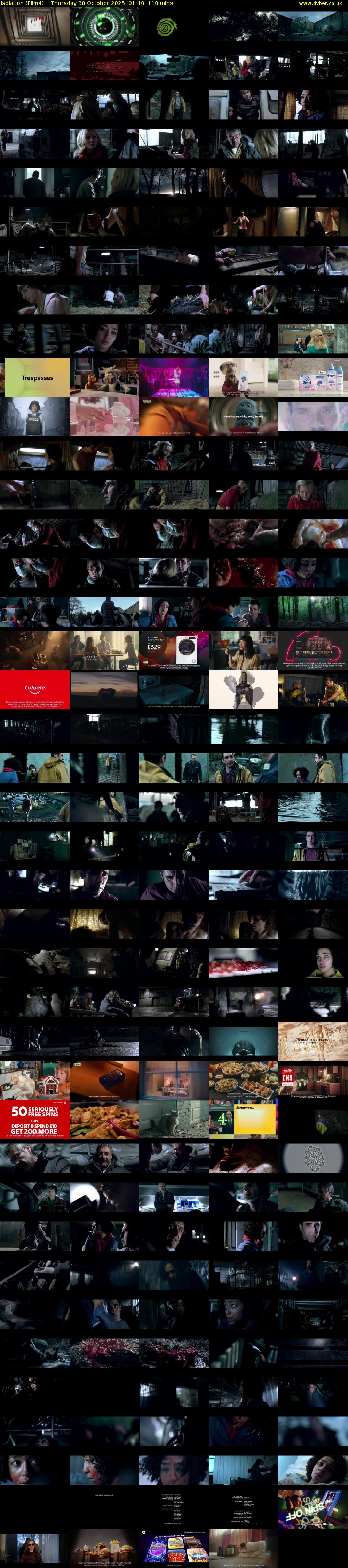 Isolation (Film4) Thursday 30 October 2025 01:10 - 03:00