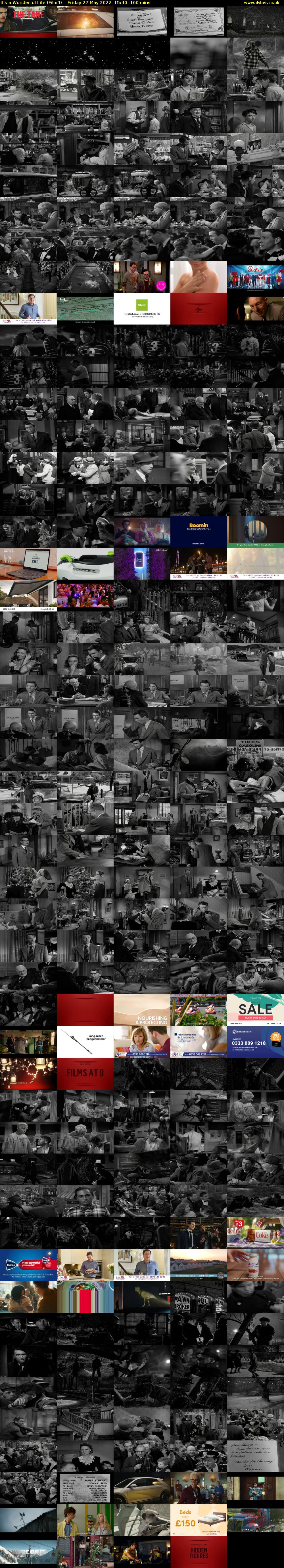 It's a Wonderful Life (Film4) Friday 27 May 2022 15:40 - 18:20