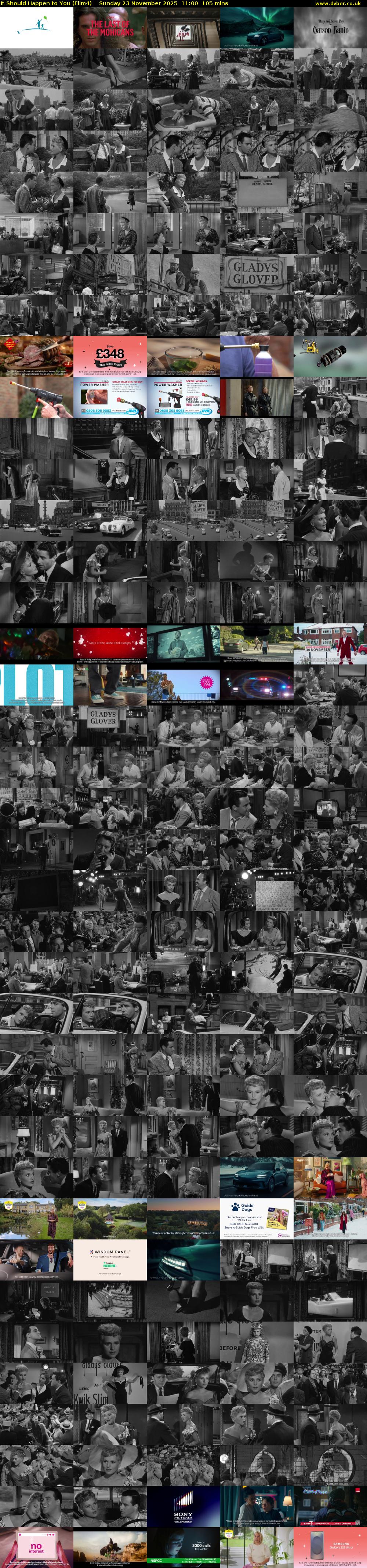 It Should Happen to You (Film4) Sunday 23 November 2025 11:00 - 12:45