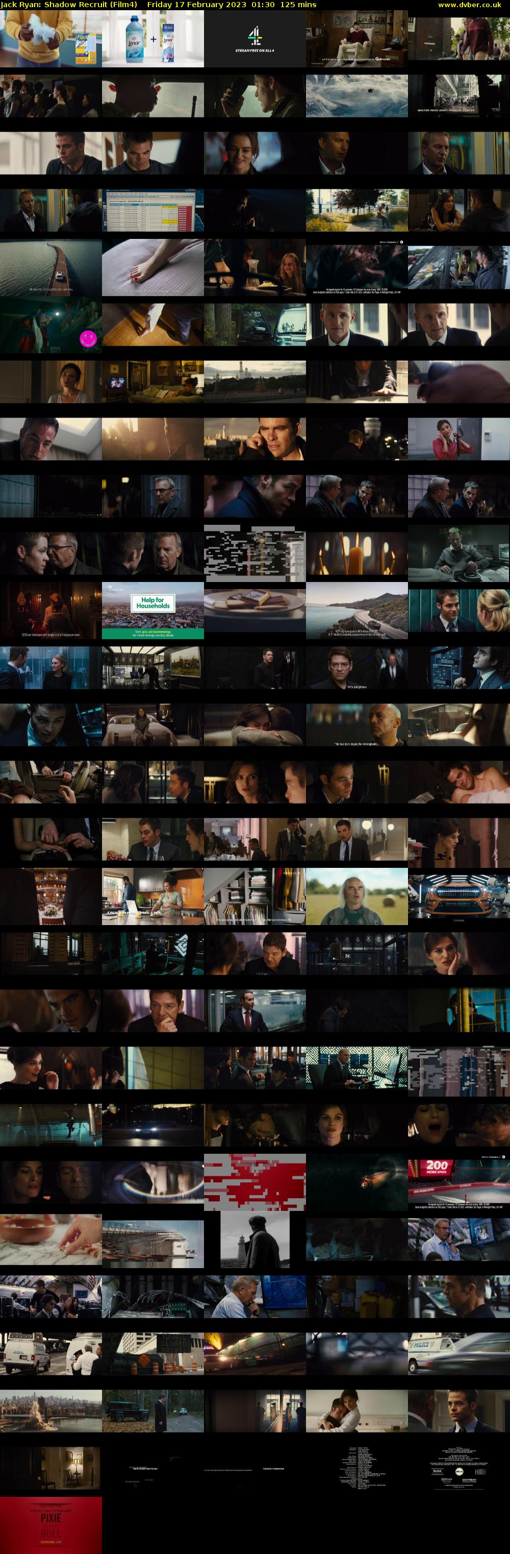 Jack Ryan: Shadow Recruit (Film4) Friday 17 February 2023 01:30 - 03:35