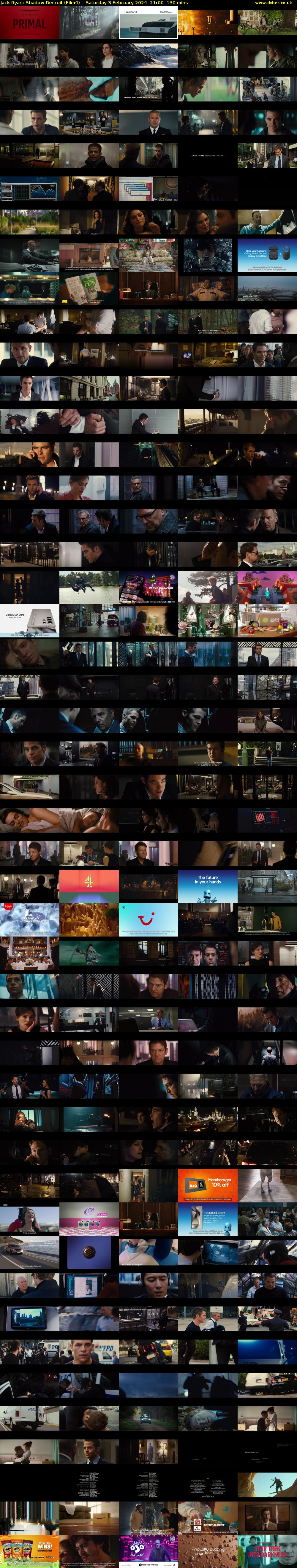 Jack Ryan: Shadow Recruit (Film4) Saturday 3 February 2024 21:00 - 23:10