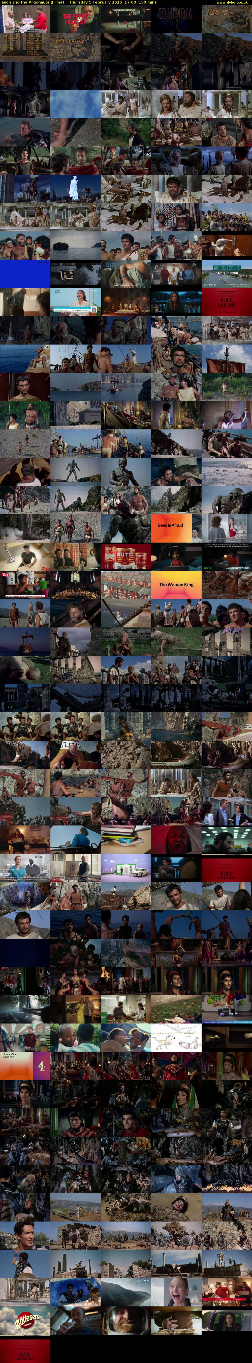 Jason and the Argonauts (Film4) Thursday 5 February 2026 17:00 - 19:10