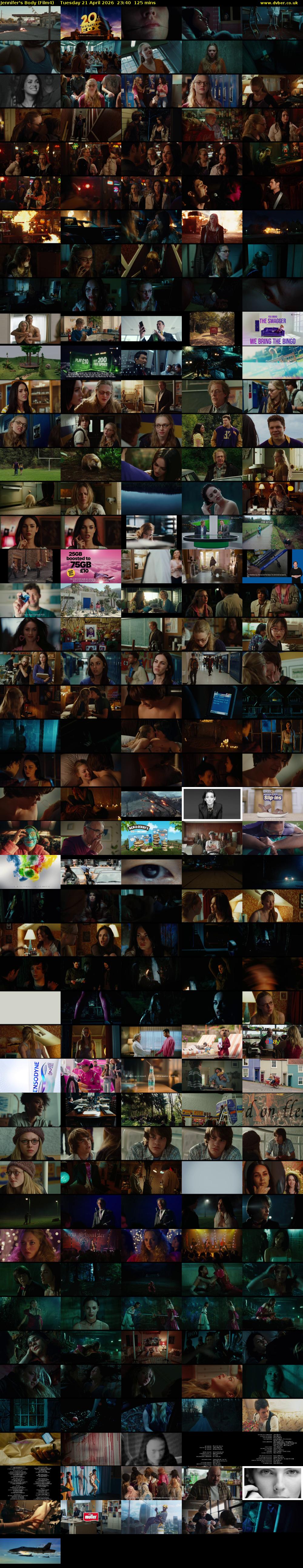 Jennifer's Body (Film4) Tuesday 21 April 2026 23:40 - 01:45