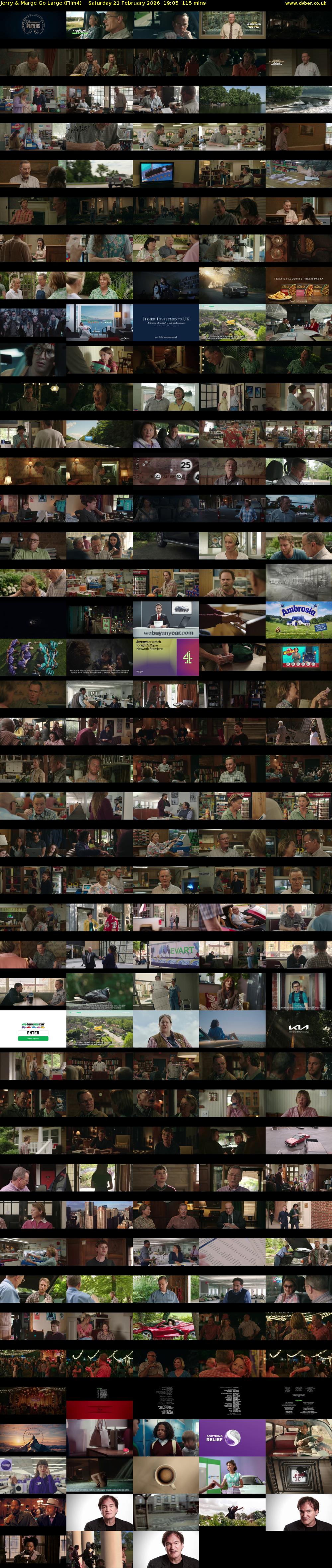 Jerry & Marge Go Large (Film4) Saturday 21 February 2026 19:05 - 21:00