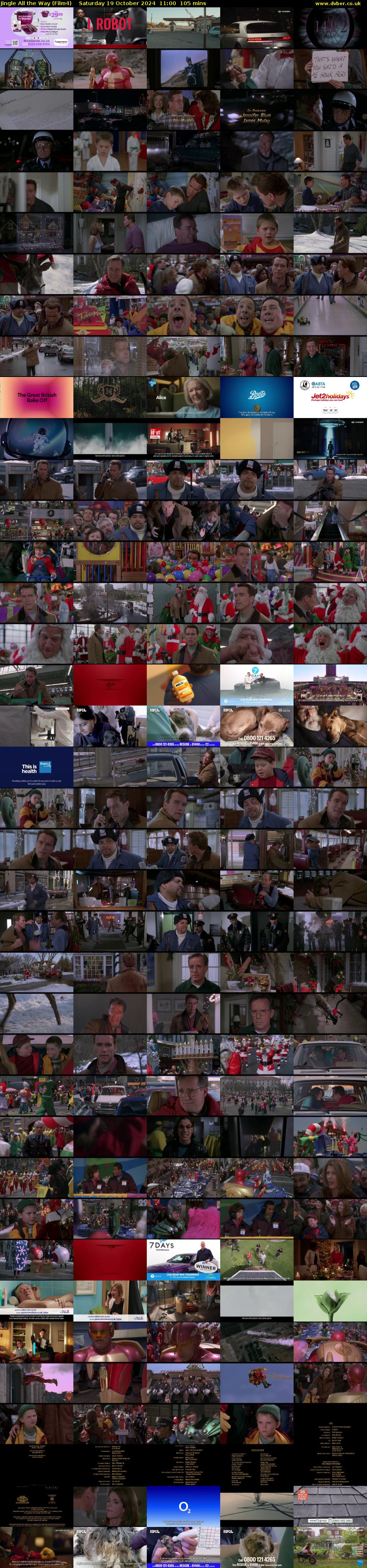 Jingle All the Way (Film4) Saturday 19 October 2024 11:00 - 12:45