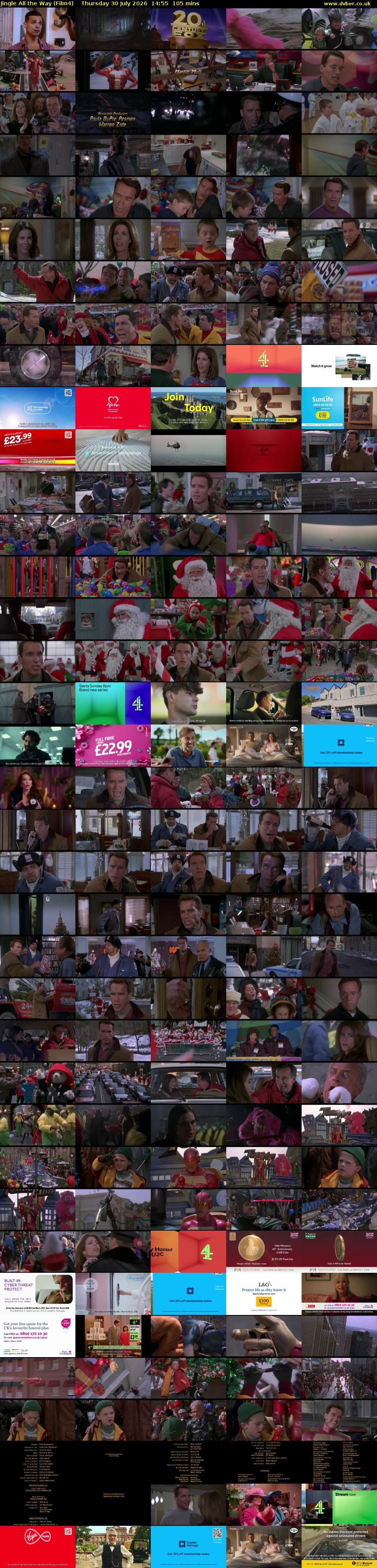 Jingle All the Way (Film4) Thursday 30 July 2026 14:55 - 16:40