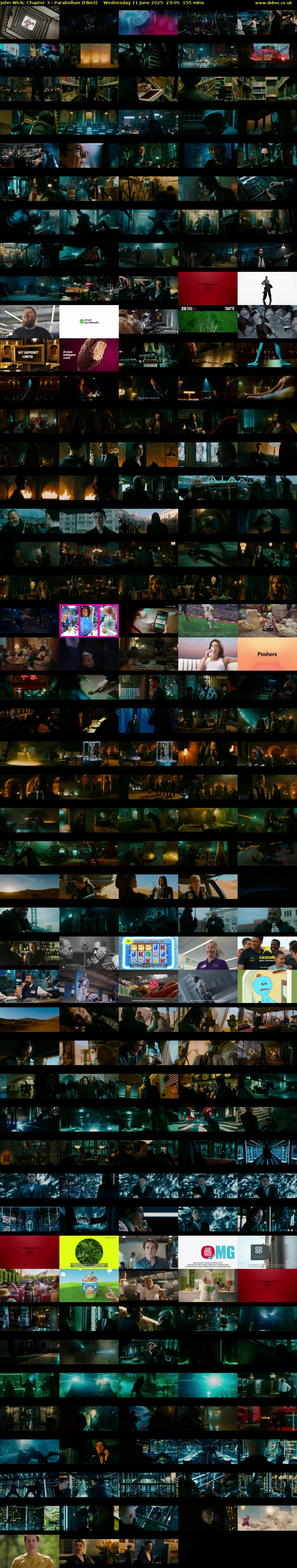 John Wick: Chapter 3 - Parabellum (Film4) Wednesday 11 June 2025 23:05 - 01:40