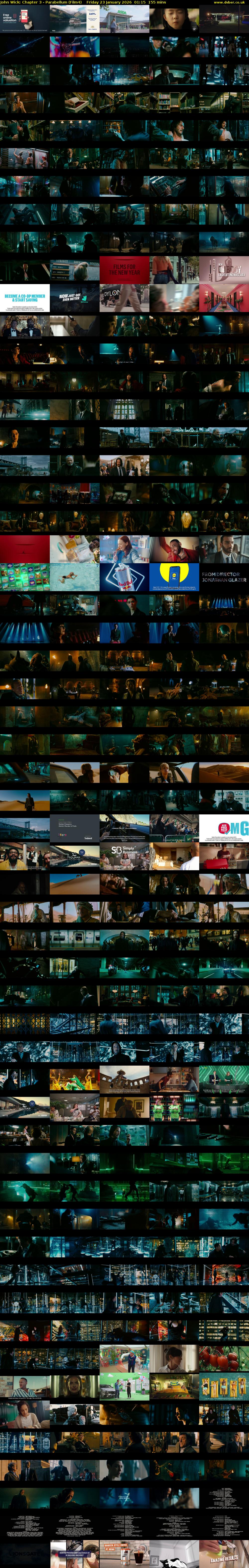 John Wick: Chapter 3 - Parabellum (Film4) Friday 23 January 2026 01:15 - 03:50