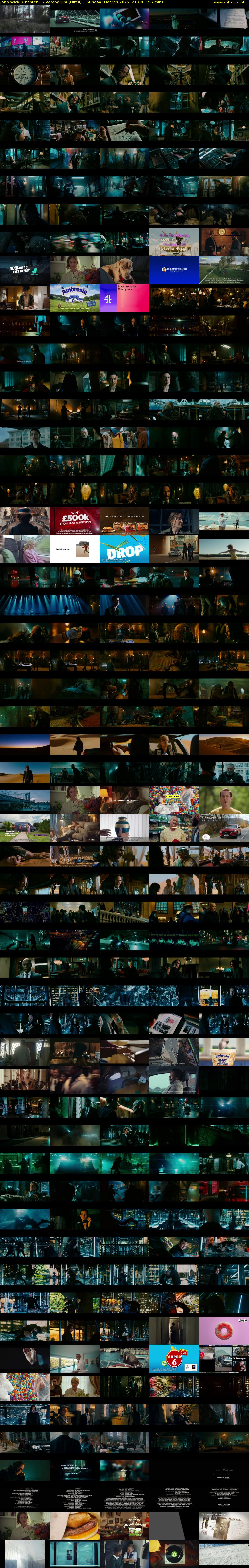 John Wick: Chapter 3 - Parabellum (Film4) Sunday 8 March 2026 21:00 - 23:35