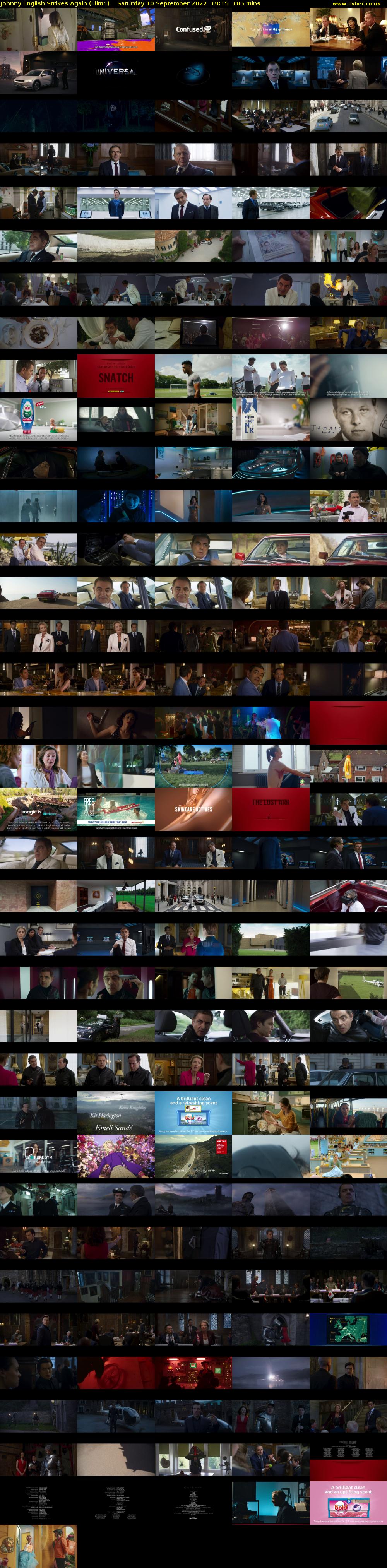 Johnny English Strikes Again (Film4) Saturday 10 September 2022 19:15 - 21:00