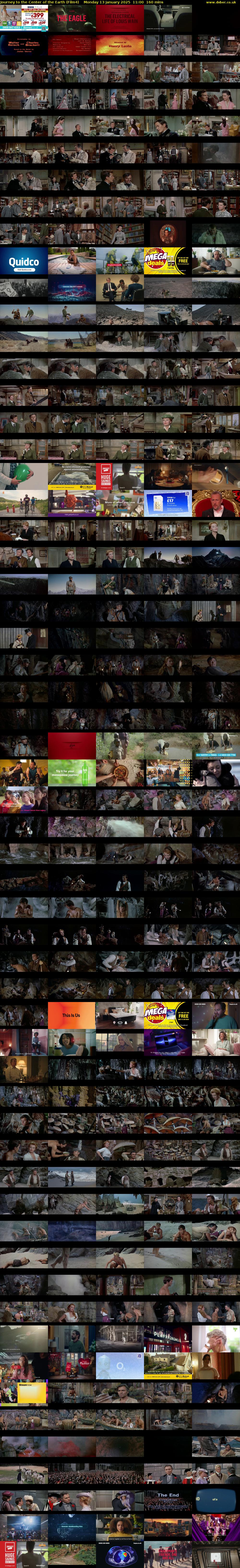 Journey to the Center of the Earth (Film4) Monday 13 January 2025 11:00 - 13:40