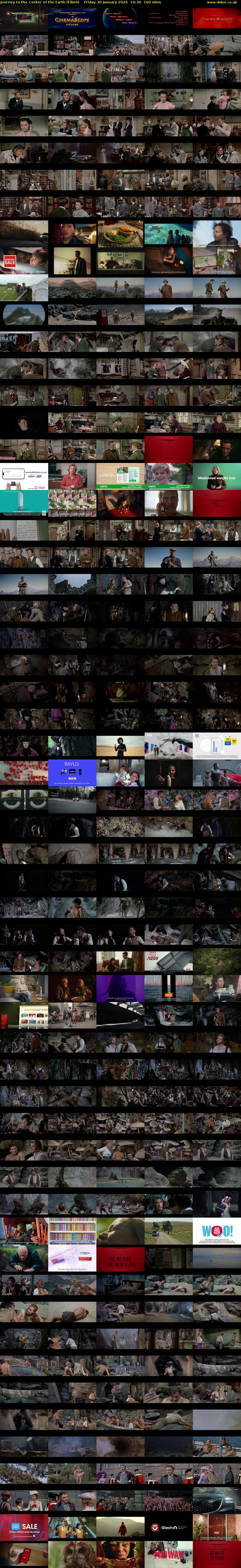 Journey to the Center of the Earth (Film4) Friday 30 January 2026 16:30 - 19:10