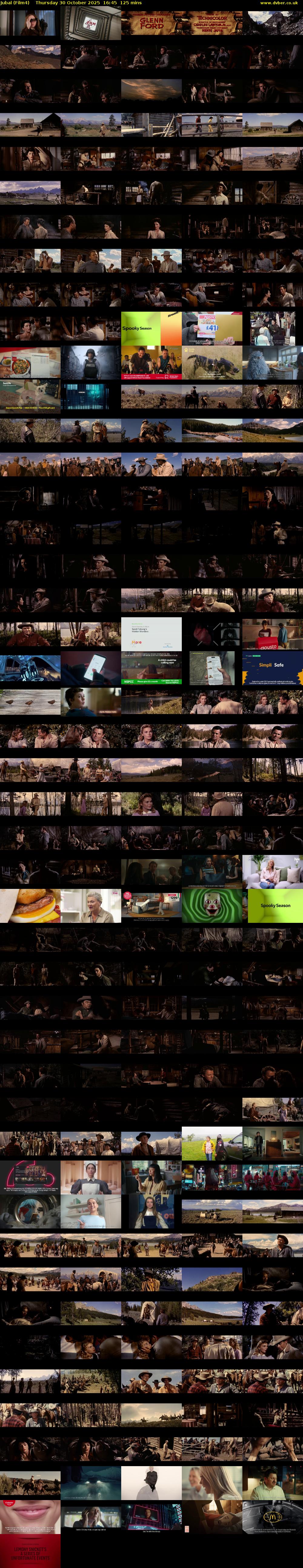 Jubal (Film4) Thursday 30 October 2025 16:45 - 18:50