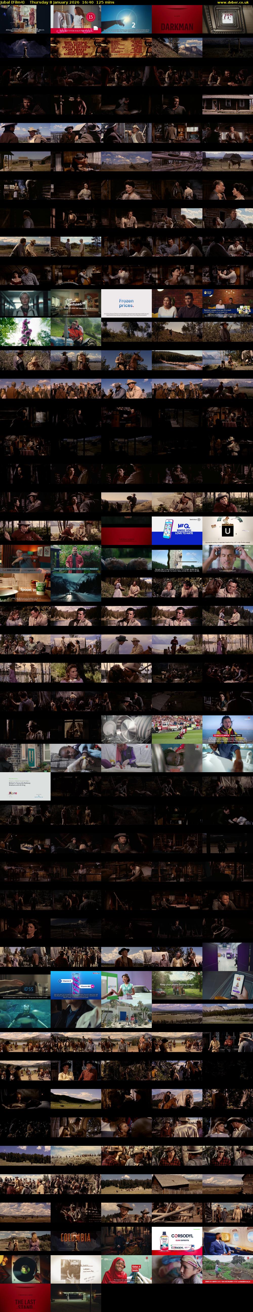 Jubal (Film4) Thursday 8 January 2026 16:40 - 18:45