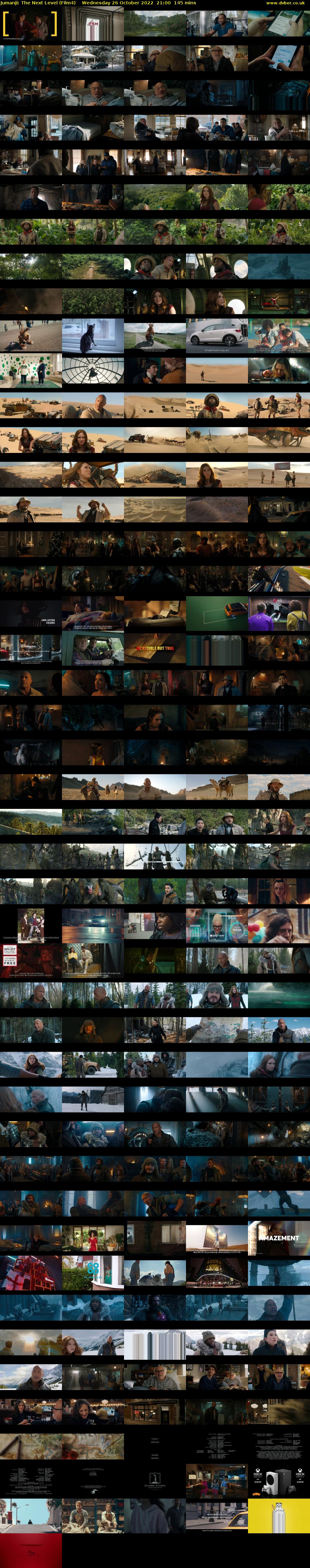 Jumanji: The Next Level (Film4) Wednesday 26 October 2022 21:00 - 23:25