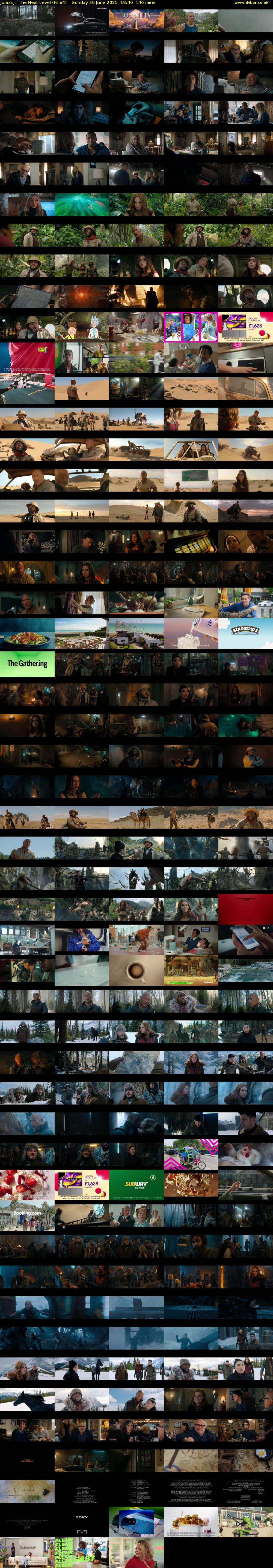 Jumanji: The Next Level (Film4) Sunday 29 June 2025 18:40 - 21:00