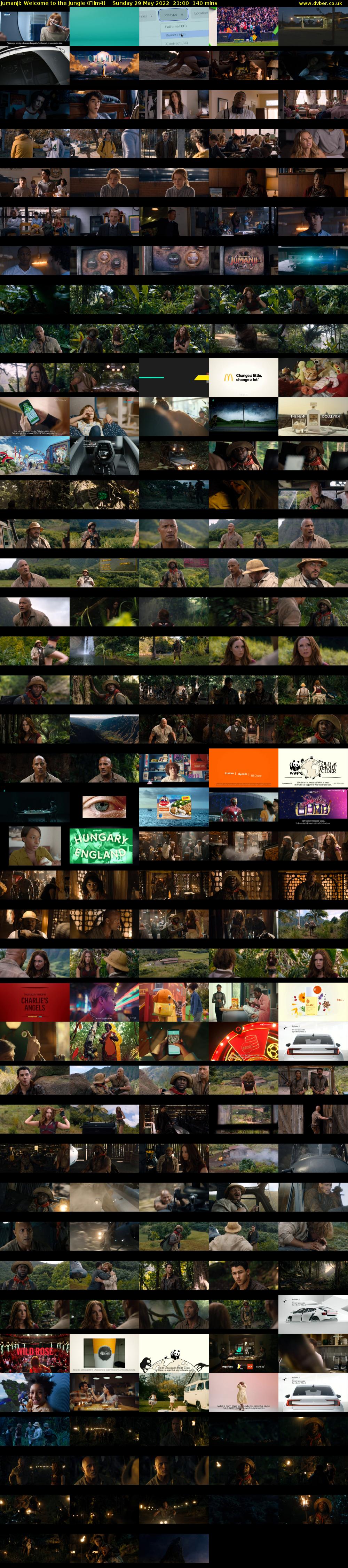 Jumanji: Welcome to the Jungle (Film4) Sunday 29 May 2022 21:00 - 23:20