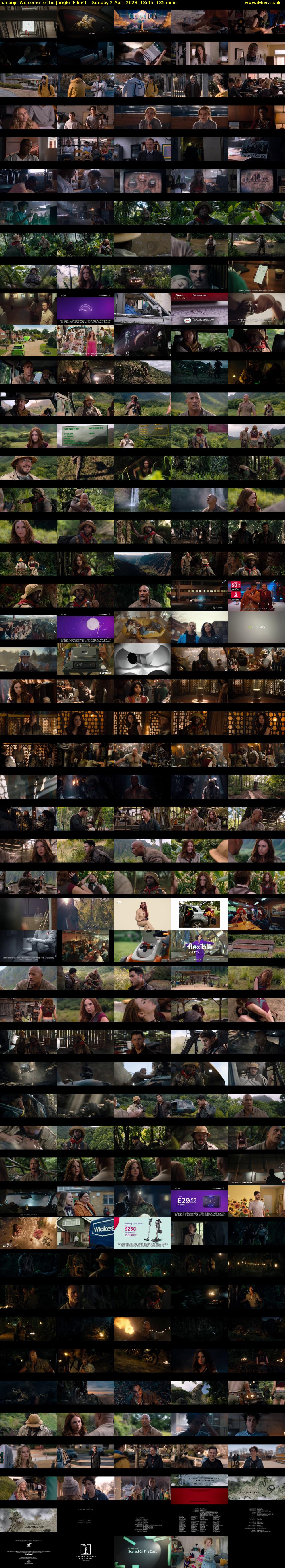 Jumanji: Welcome to the Jungle (Film4) Sunday 2 April 2023 18:45 - 21:00