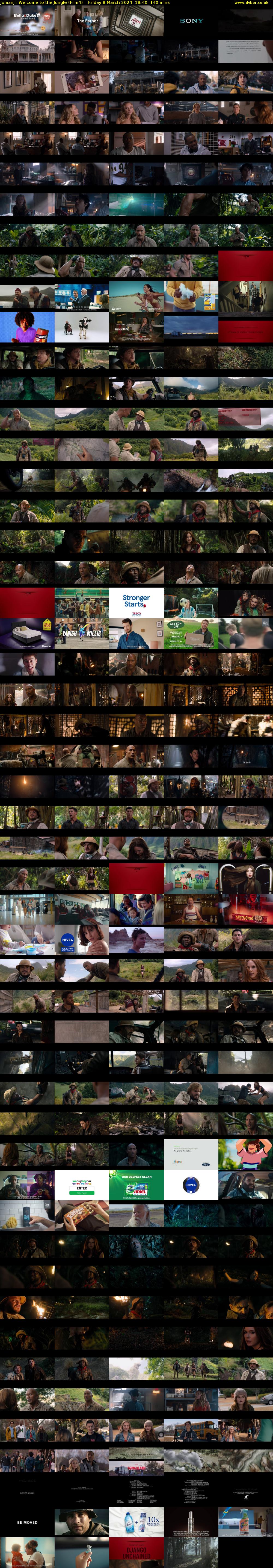 Jumanji: Welcome to the Jungle (Film4) Friday 8 March 2024 18:40 - 21:00