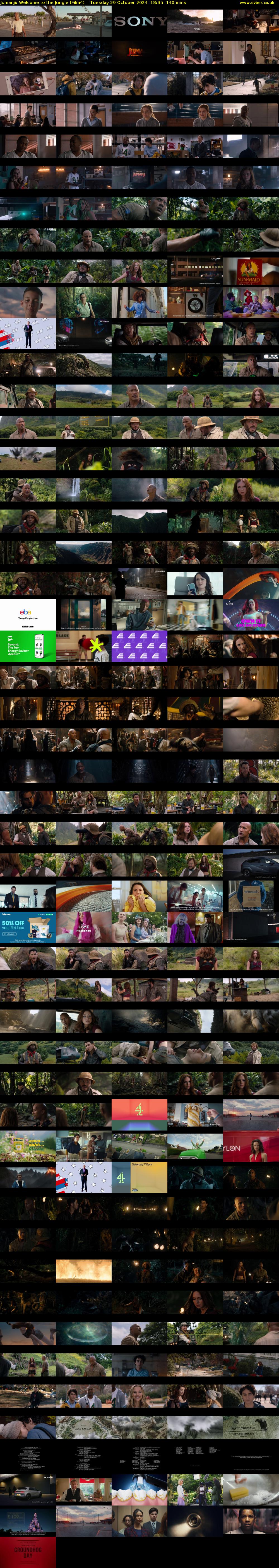Jumanji: Welcome to the Jungle (Film4) Tuesday 29 October 2024 18:35 - 20:55