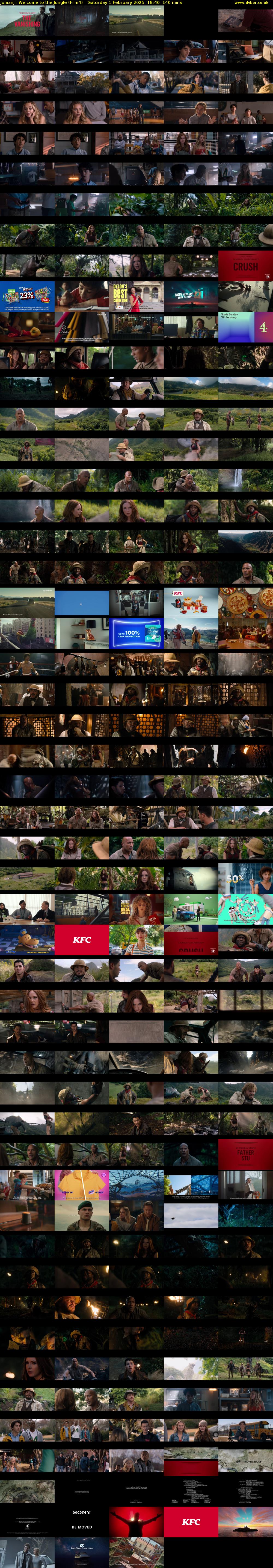 Jumanji: Welcome to the Jungle (Film4) Saturday 1 February 2025 18:40 - 21:00