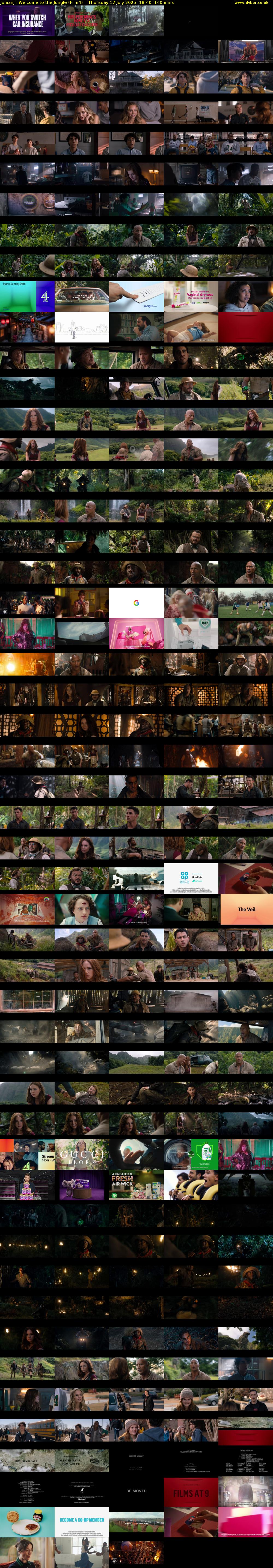 Jumanji: Welcome to the Jungle (Film4) Thursday 17 July 2025 18:40 - 21:00
