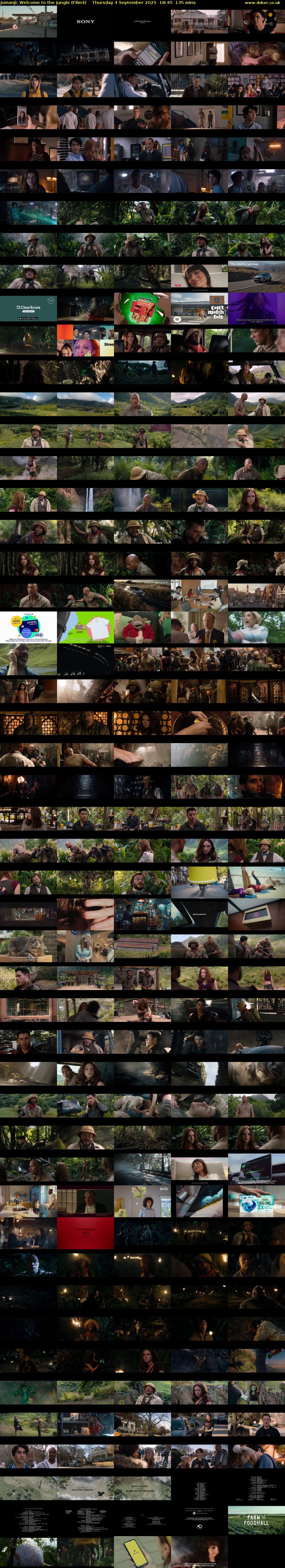 Jumanji: Welcome to the Jungle (Film4) Thursday 4 September 2025 18:45 - 21:00