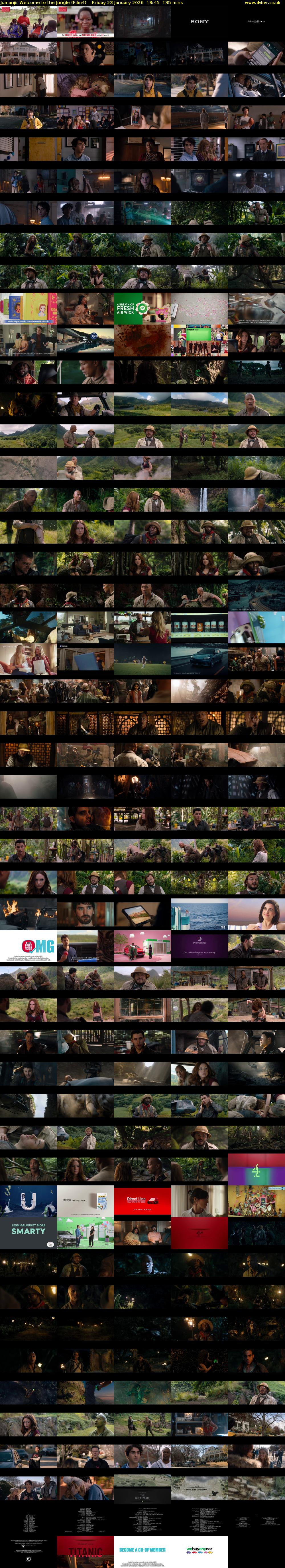 Jumanji: Welcome to the Jungle (Film4) Friday 23 January 2026 18:45 - 21:00