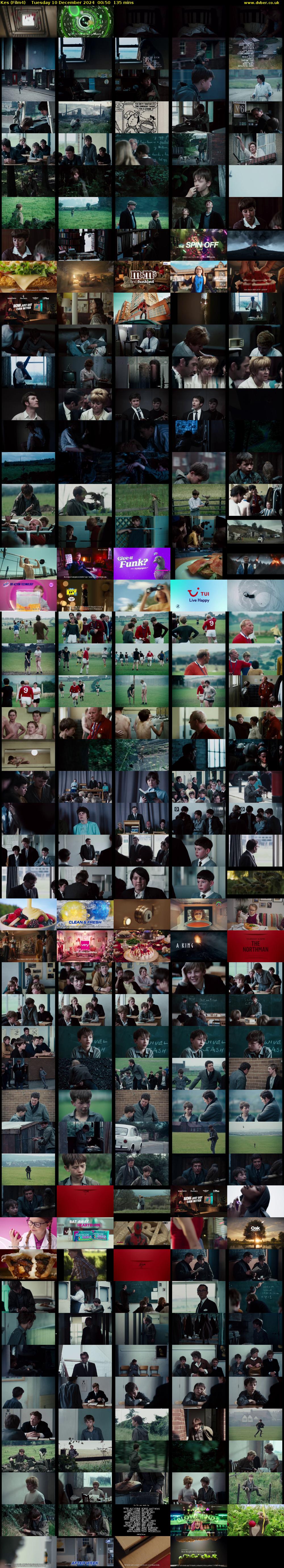 Kes (Film4) Tuesday 10 December 2024 00:50 - 03:05