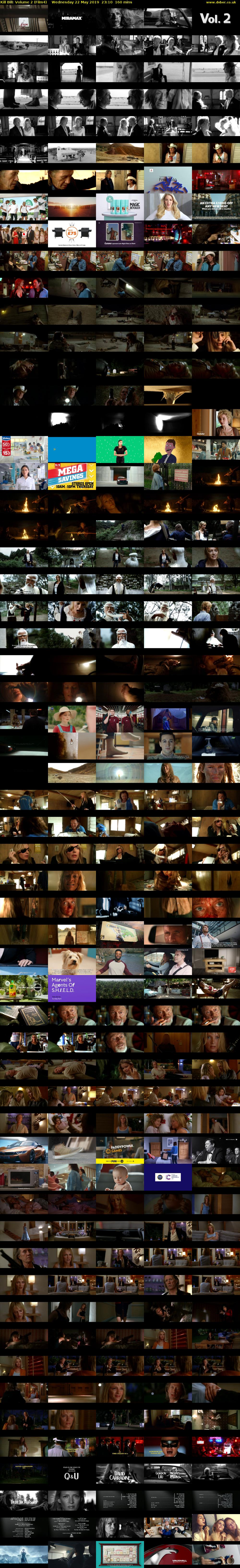Kill Bill: Volume 2 (Film4) Wednesday 22 May 2019 23:10 - 01:50