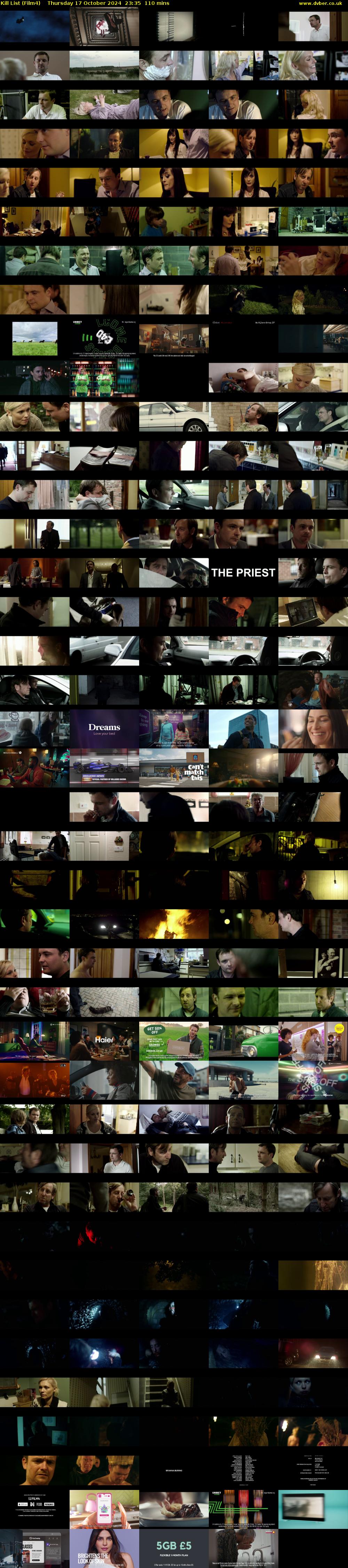 Kill List (Film4) Thursday 17 October 2024 23:35 - 01:25