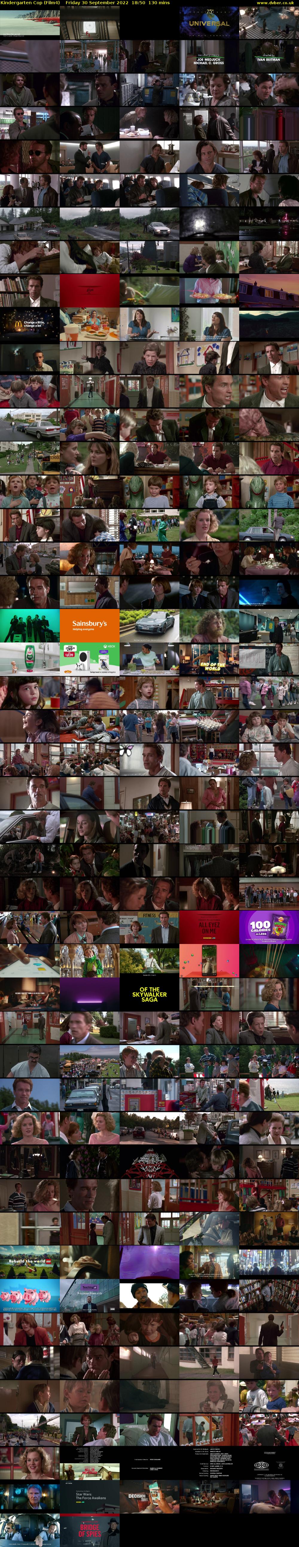 Kindergarten Cop (Film4) Friday 30 September 2022 18:50 - 21:00
