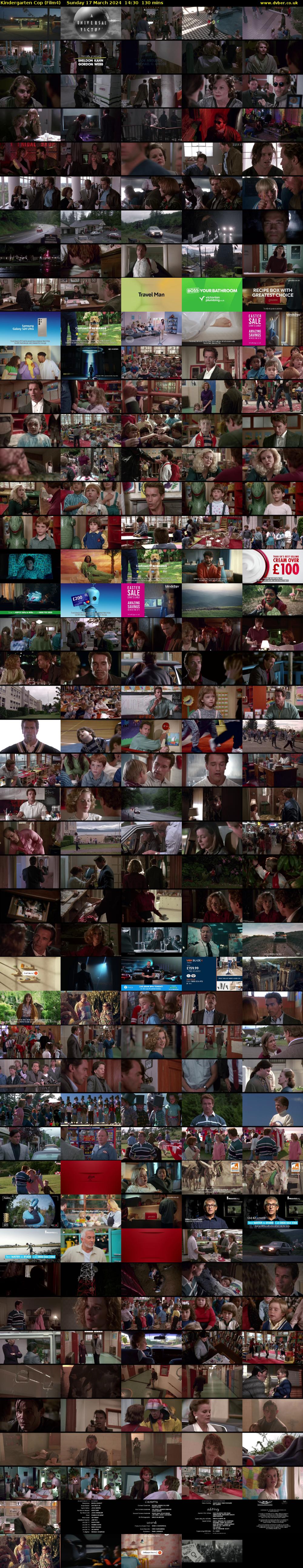 Kindergarten Cop (Film4) Sunday 17 March 2024 14:30 - 16:40