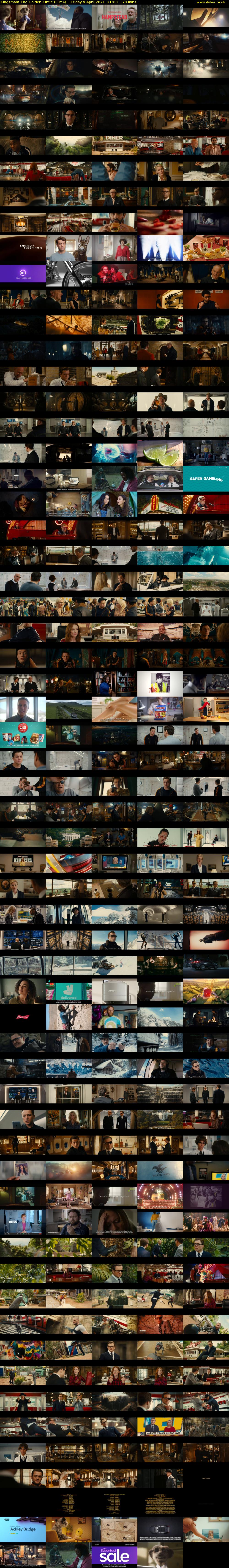 Kingsman: The Golden Circle (Film4) Friday 9 April 2021 21:00 - 23:50