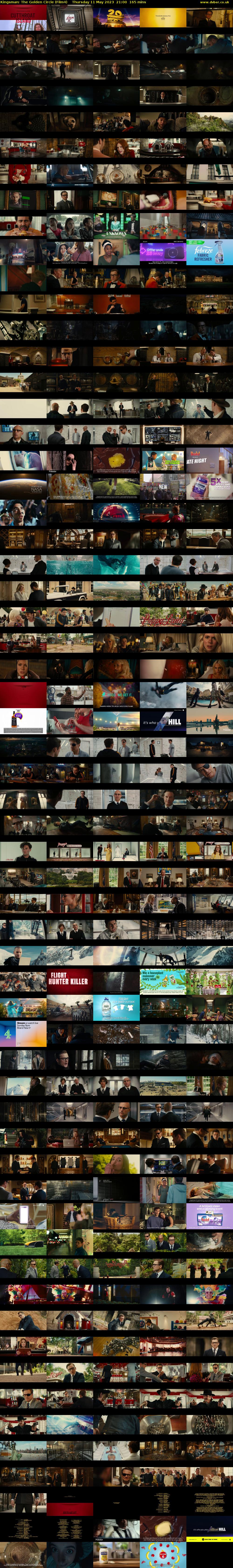 Kingsman: The Golden Circle (Film4) Thursday 11 May 2023 21:00 - 23:45