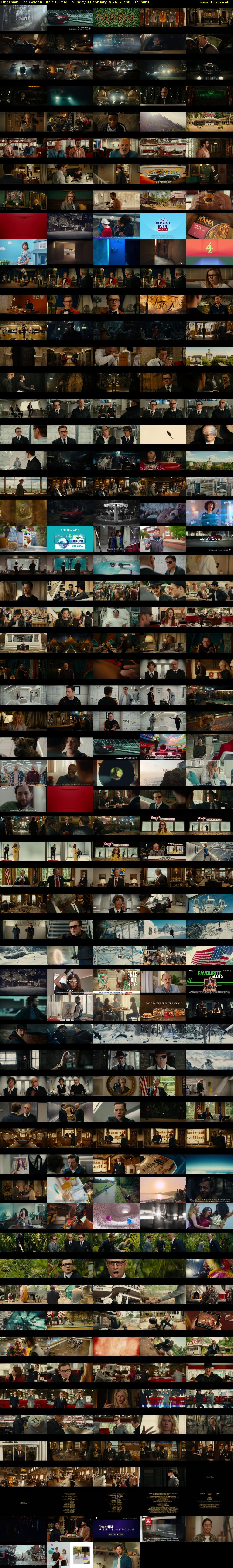 Kingsman: The Golden Circle (Film4) Sunday 8 February 2026 21:00 - 23:45