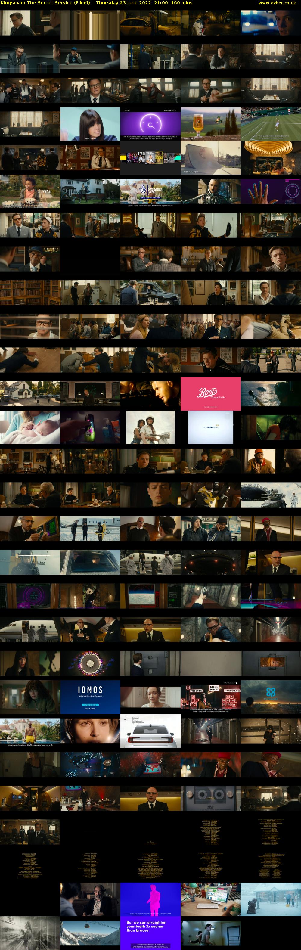 Kingsman: The Secret Service (Film4) Thursday 23 June 2022 21:00 - 23:40