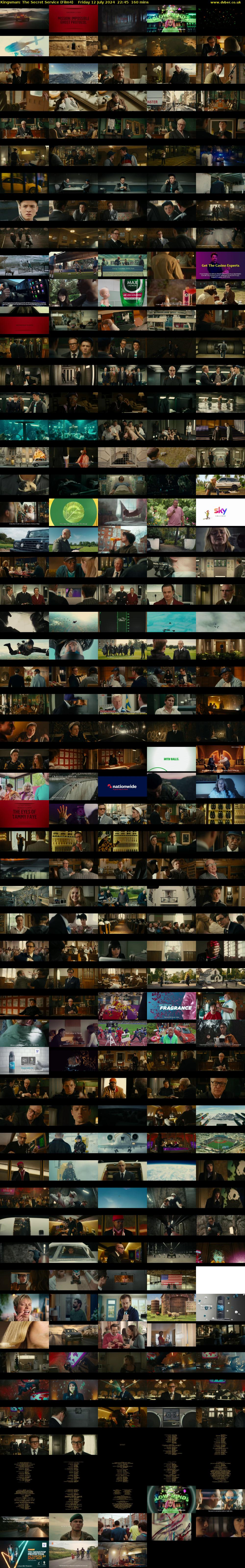 Kingsman: The Secret Service (Film4) Friday 12 July 2024 22:45 - 01:25