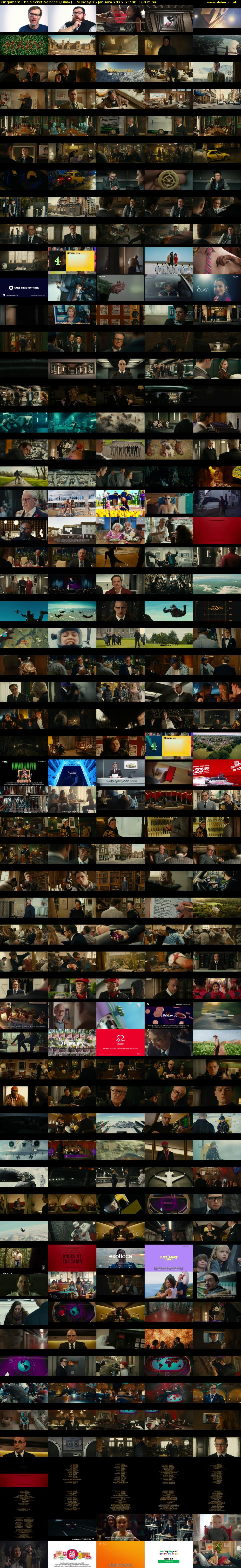 Kingsman: The Secret Service (Film4) Sunday 25 January 2026 21:00 - 23:40
