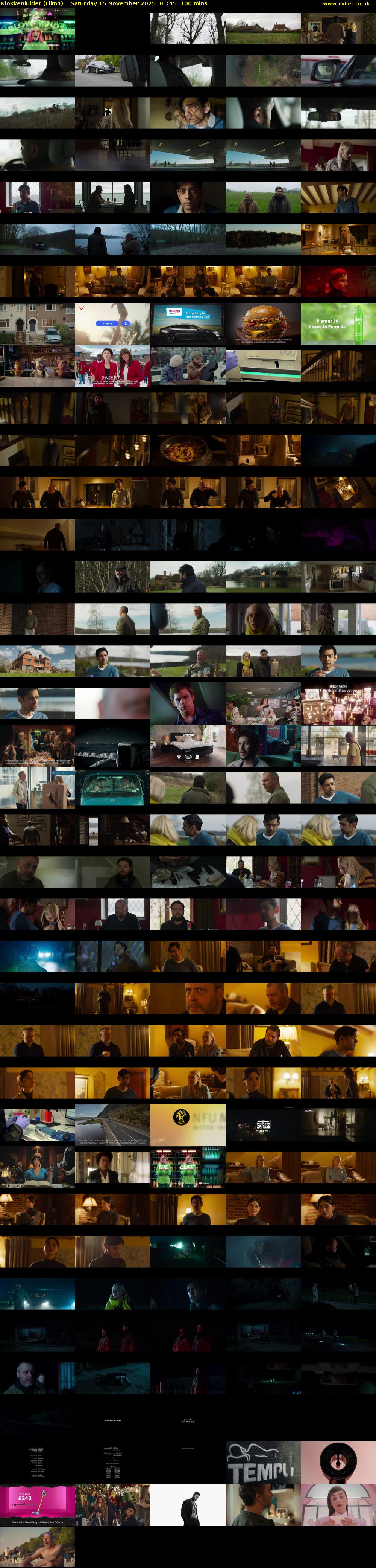 Klokkenluider (Film4) Saturday 15 November 2025 01:45 - 03:25