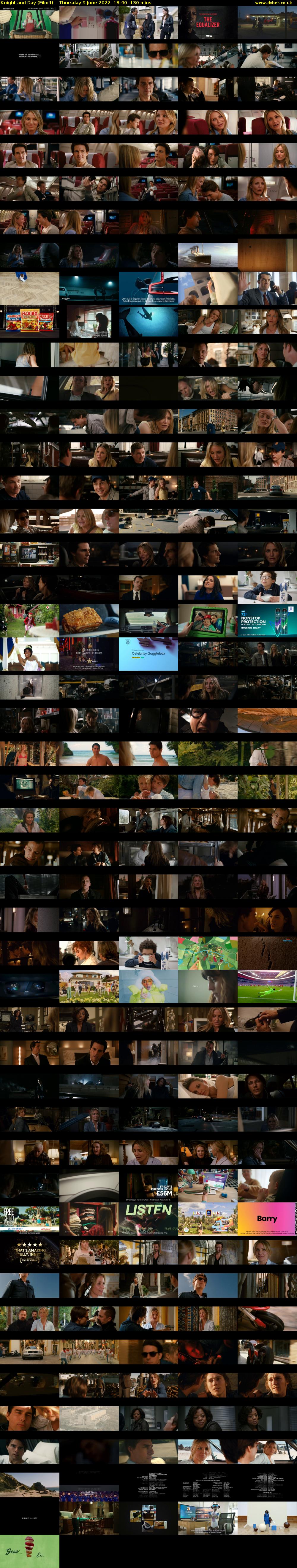 Knight and Day (Film4) Thursday 9 June 2022 18:40 - 20:50
