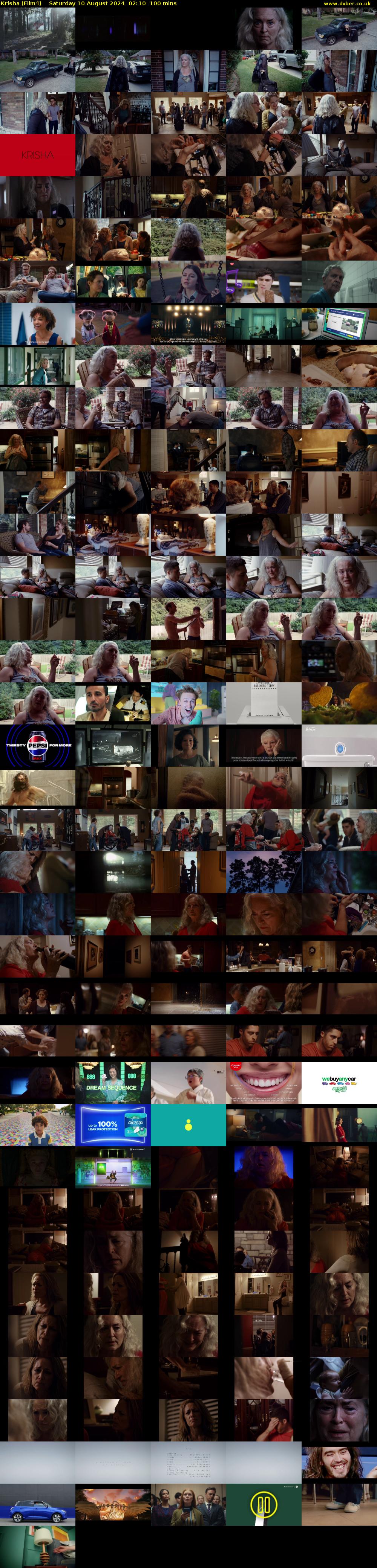 Krisha (Film4) Saturday 10 August 2024 02:10 - 03:50