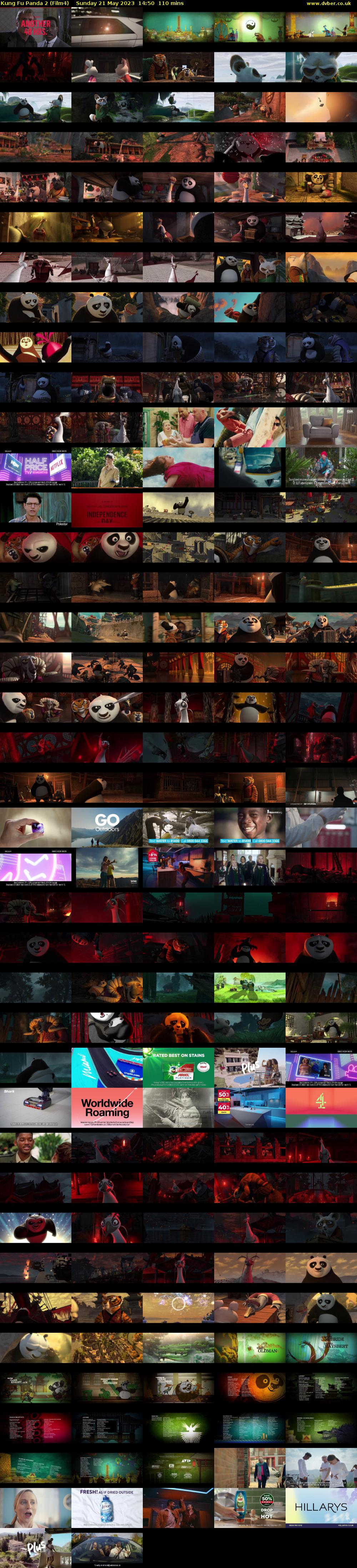 Kung Fu Panda 2 (Film4) Sunday 21 May 2023 14:50 - 16:40