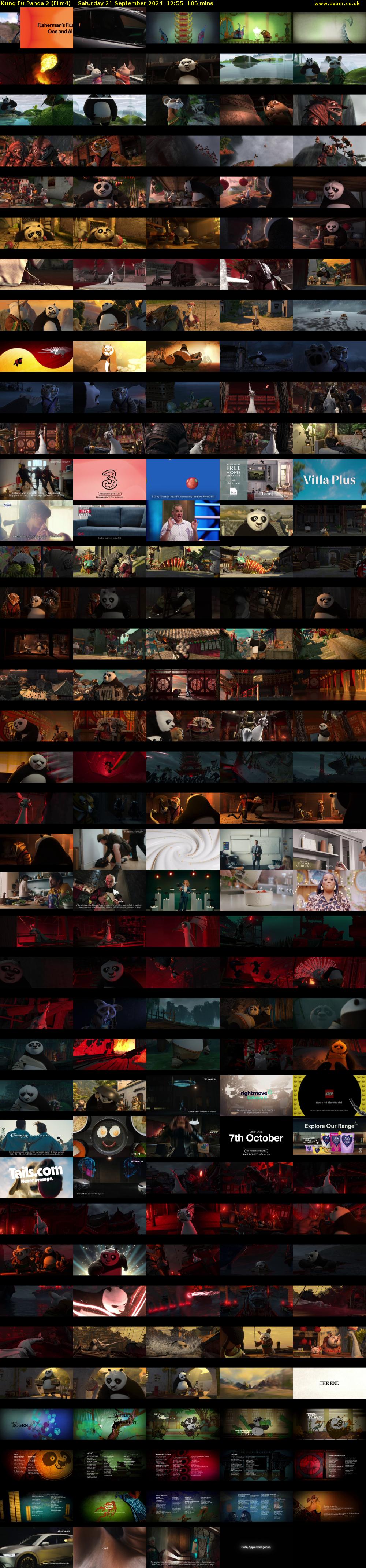 Kung Fu Panda 2 (Film4) Saturday 21 September 2024 12:55 - 14:40