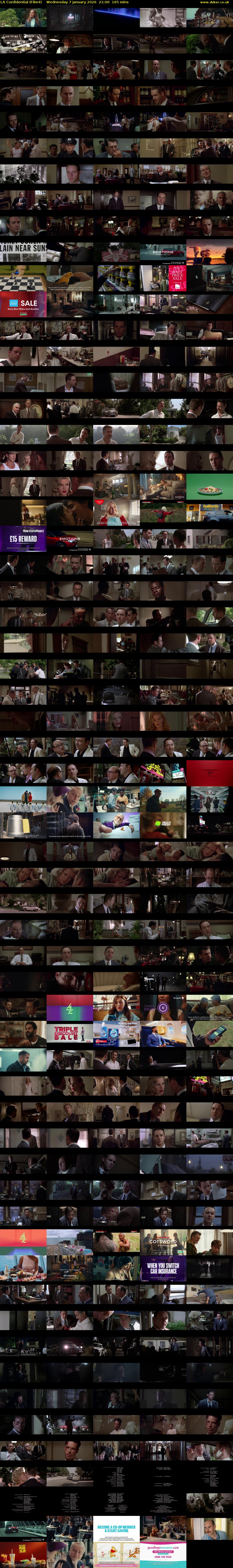 LA Confidential (Film4) Wednesday 7 January 2026 21:00 - 23:45