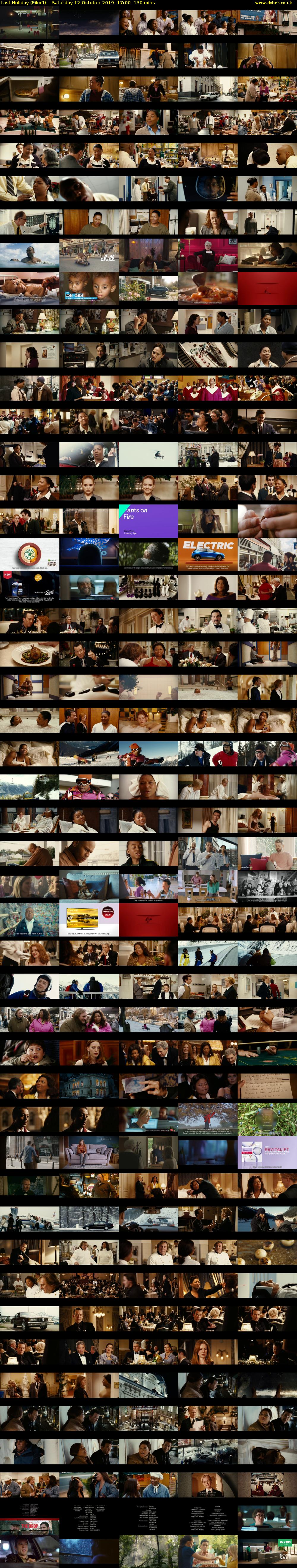 Last Holiday (Film4) Saturday 12 October 2019 17:00 - 19:10