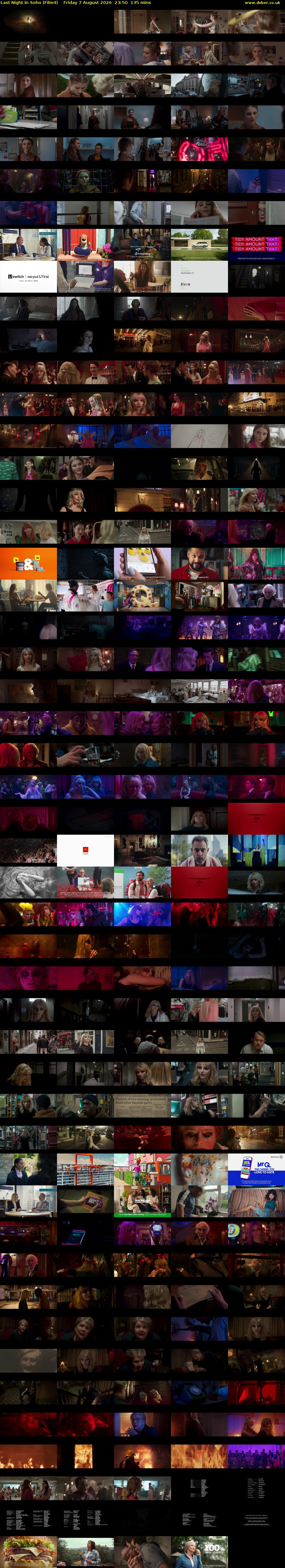 Last Night in Soho (Film4) Friday 7 August 2026 23:50 - 02:05