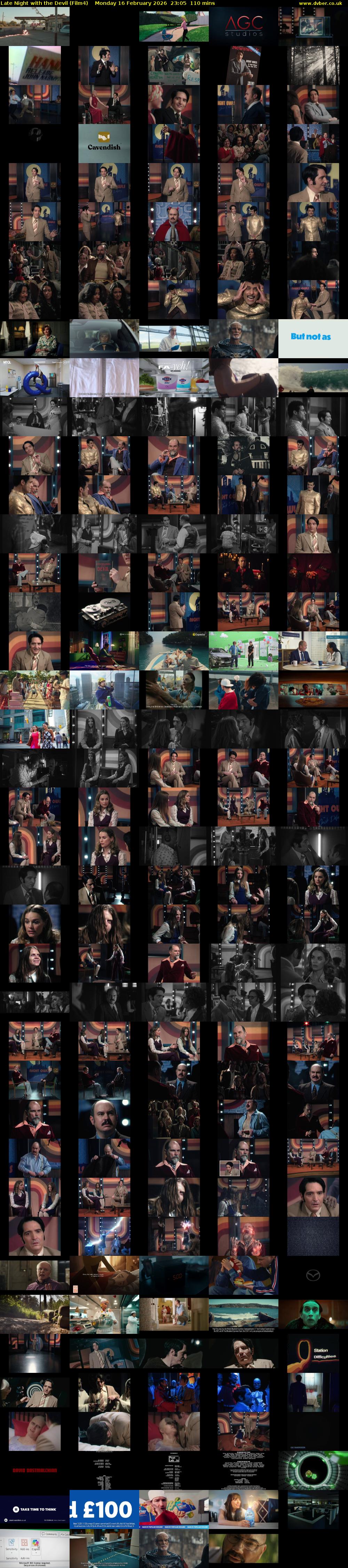 Late Night with the Devil (Film4) Monday 16 February 2026 23:05 - 00:55