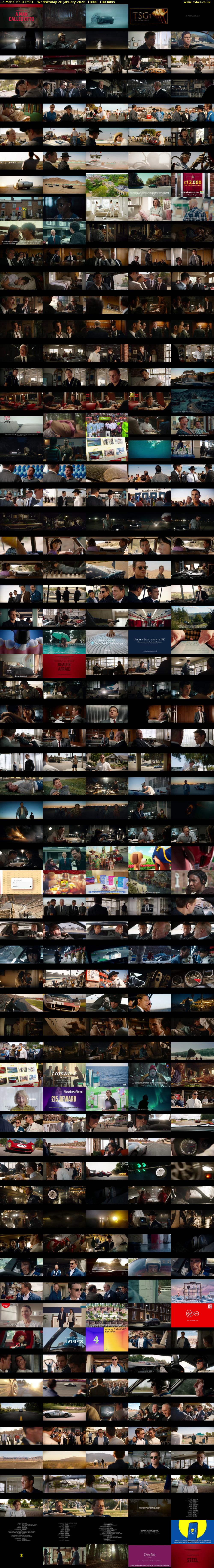 Le Mans '66 (Film4) Wednesday 28 January 2026 18:00 - 21:00