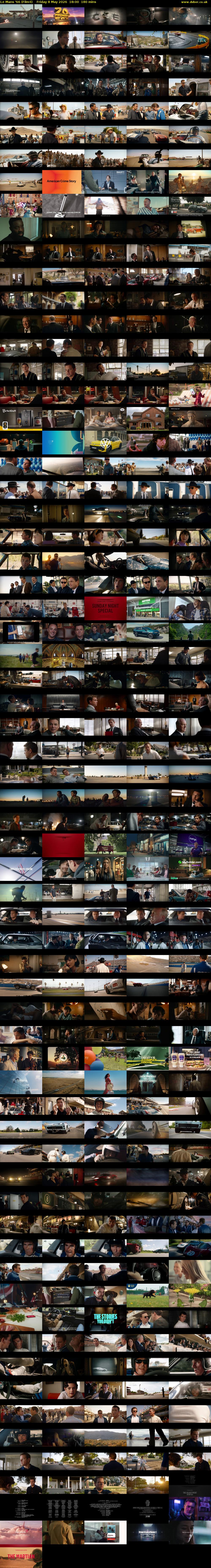 Le Mans '66 (Film4) Friday 8 May 2026 18:00 - 21:00